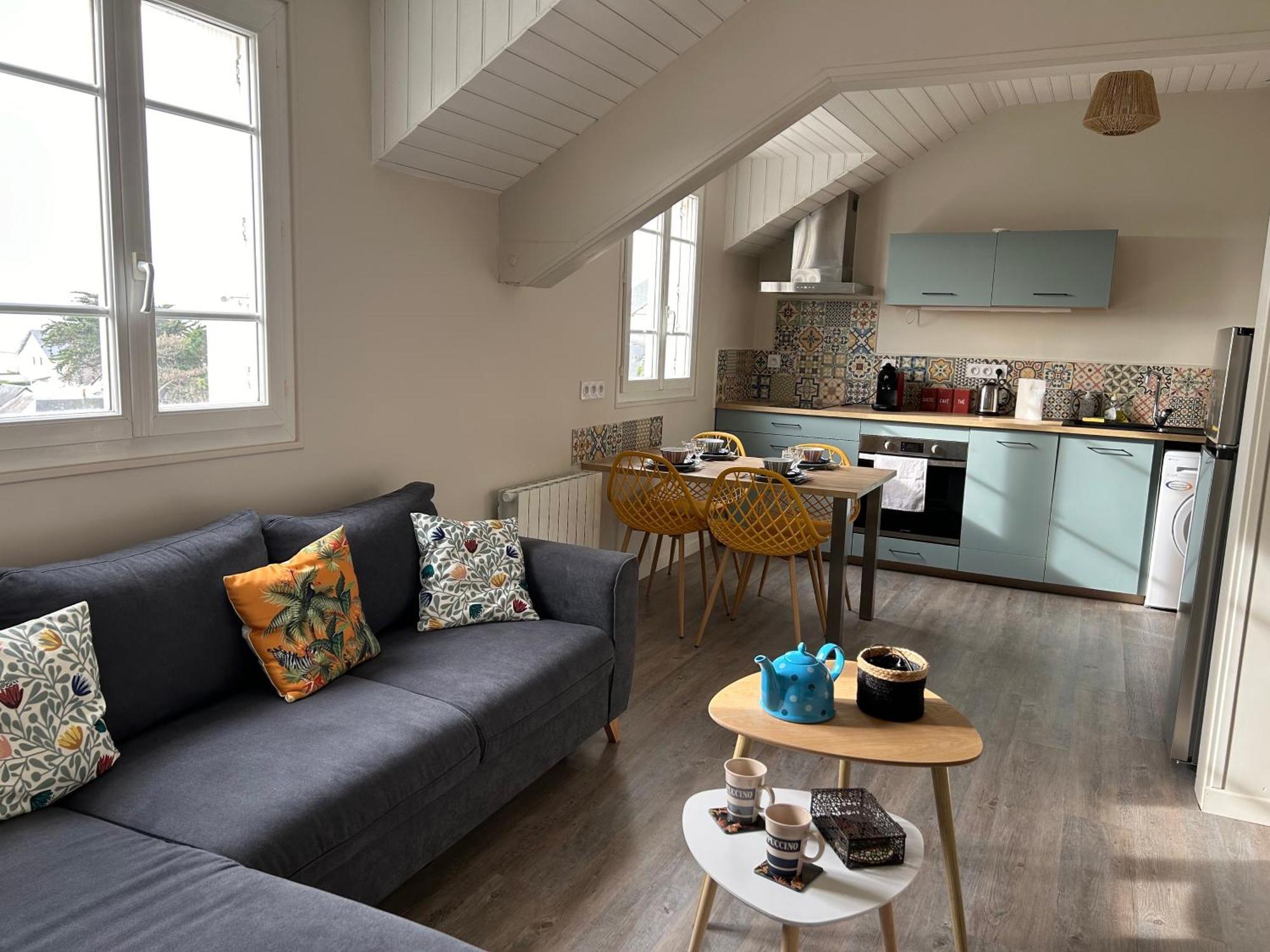 Appartement Pour Evasion Marine A Hauteville Sur Mer Extérieur photo